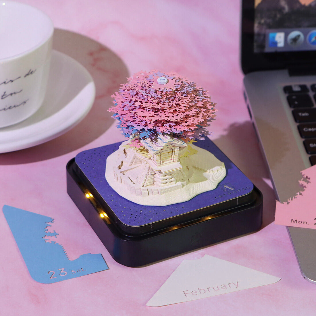 Arbre Magique (avec lumière et calendrier 2026)