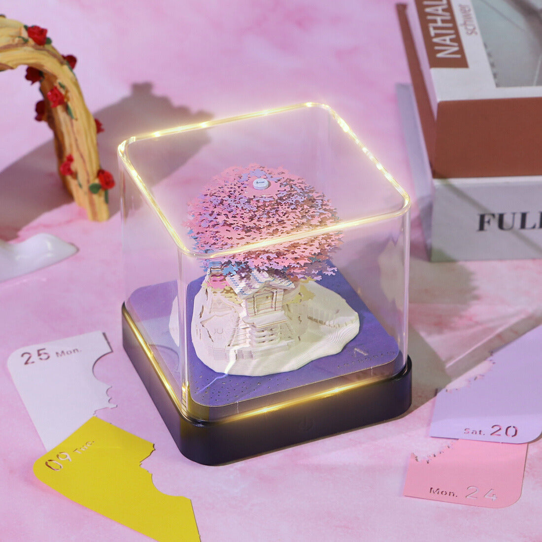 Arbre Magique (avec lumière et calendrier 2026)