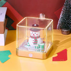 Bonhomme de neige (Avec lumière et calendrier 2026)