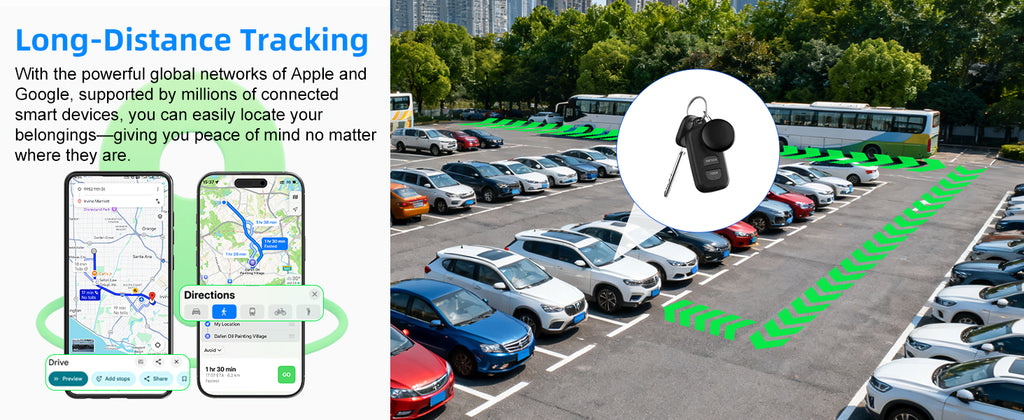 FindTag traqueur sans fil traceur Air Tags intelligents Android et iOS