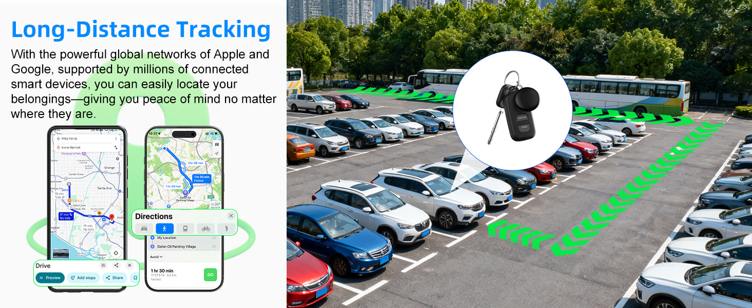 FindTag traqueur sans fil traceur Air Tags intelligents Android et iOS