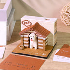Chiot dans un cottage (avec calendrier 2026)