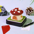 Maison Champignon (Avec Lumière et Calendrier 2026)