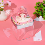 Arbre rose (avec lumière et calendrier 2026)