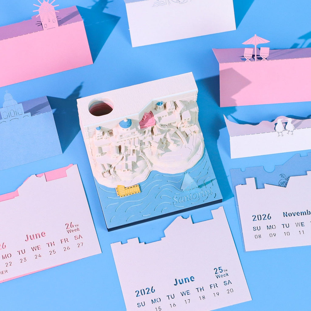 Santorin (avec lumière et calendrier 2026)