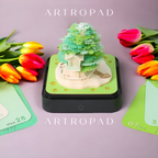 Arbre vert (avec lumière et calendrier 2026)