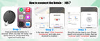 FindTag traqueur sans fil traceur Air Tags intelligents Android et iOS